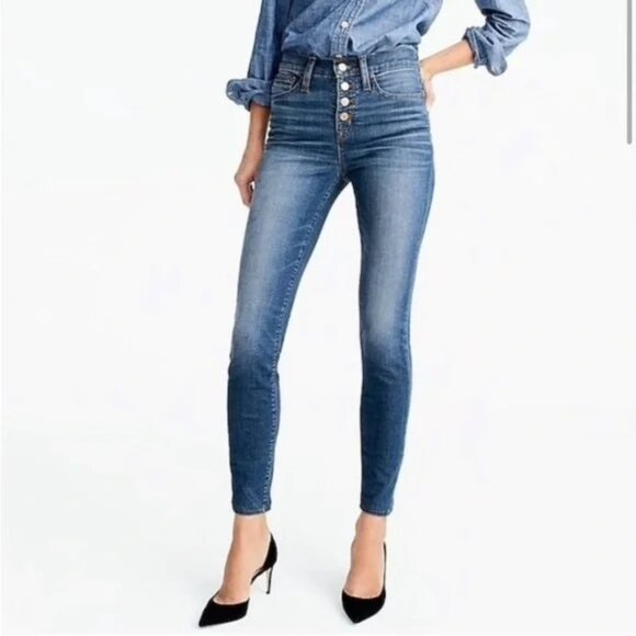 J. Crew - Lookout High Rise Skinny Jeans - 26 - Picture 3 of 7